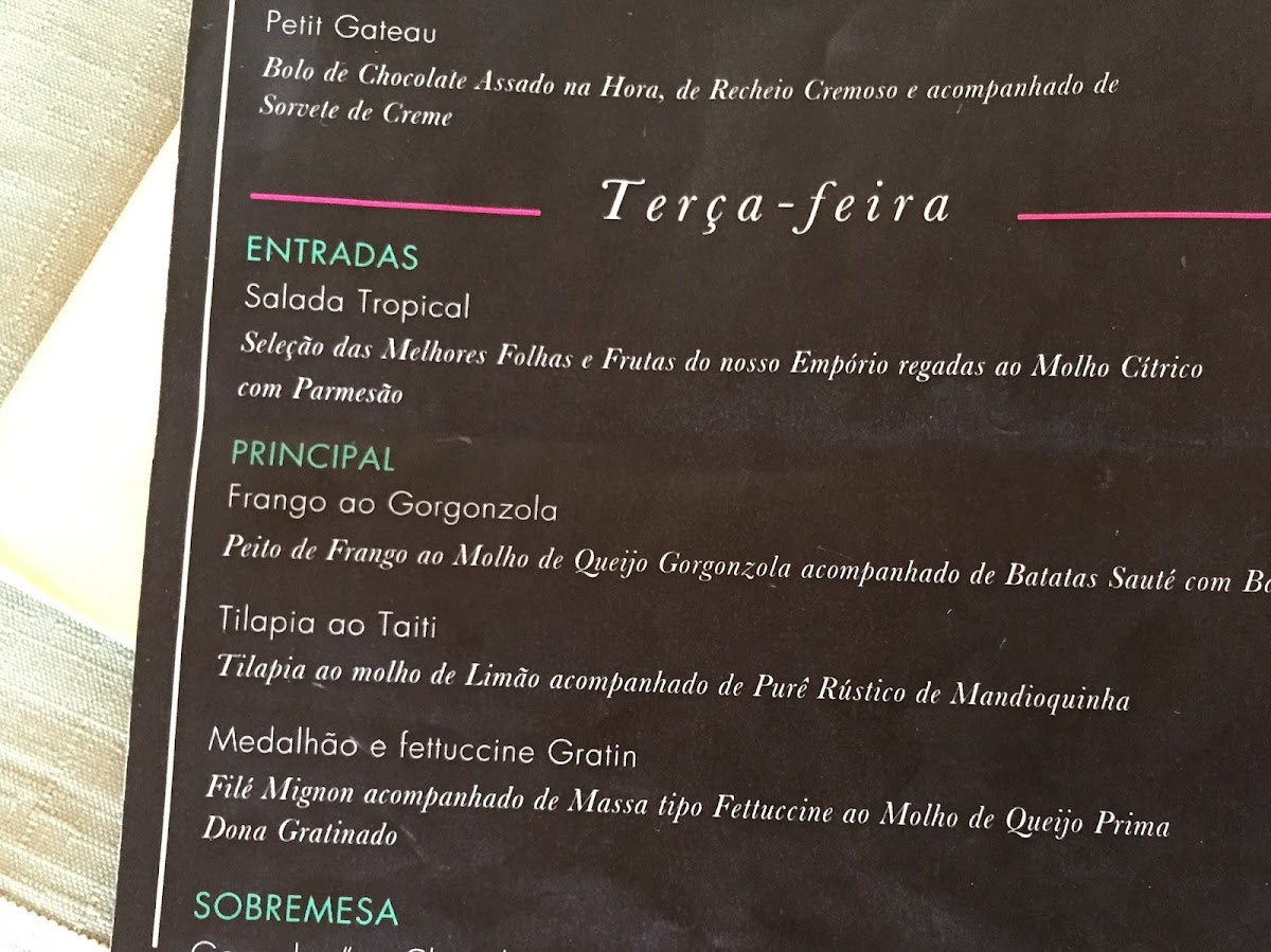 Empório Piquiras - Flamboyant Menu - Image 3